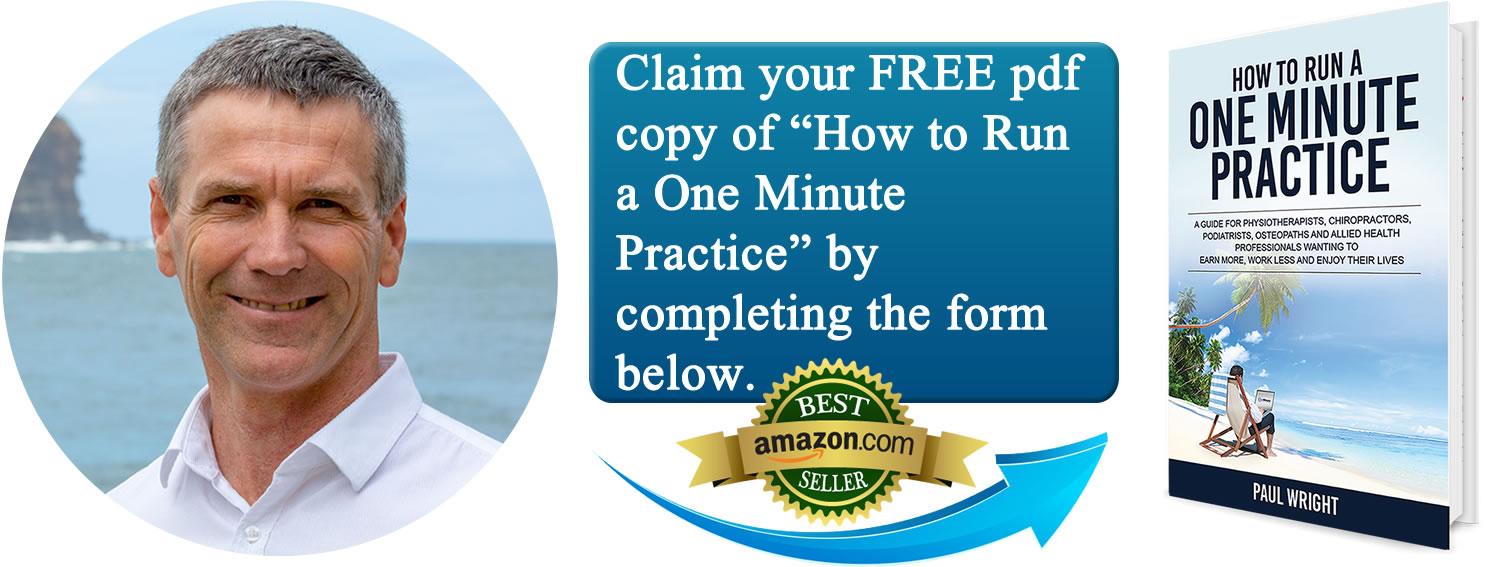 YES Paul - Rush me a copy of “How to Run a One Minute Practice” Book BEFORE They Are All Gone!!!